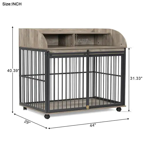 The Wooden Kennel Kennel Is Suitable For Large Medium-sized Dogs