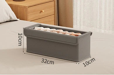 Foldable Clothes Storage Box with Cover