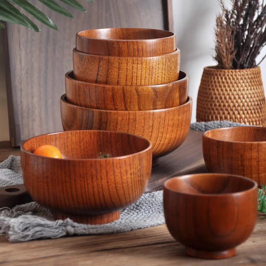 Japanese Wooden Bowls