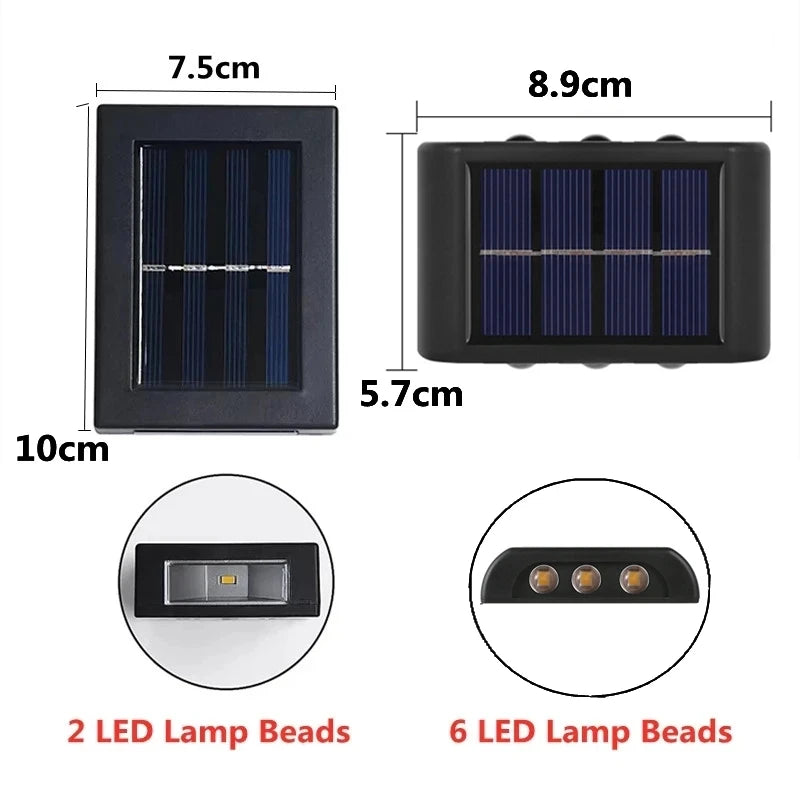 LED Solar Lamp Streetlights