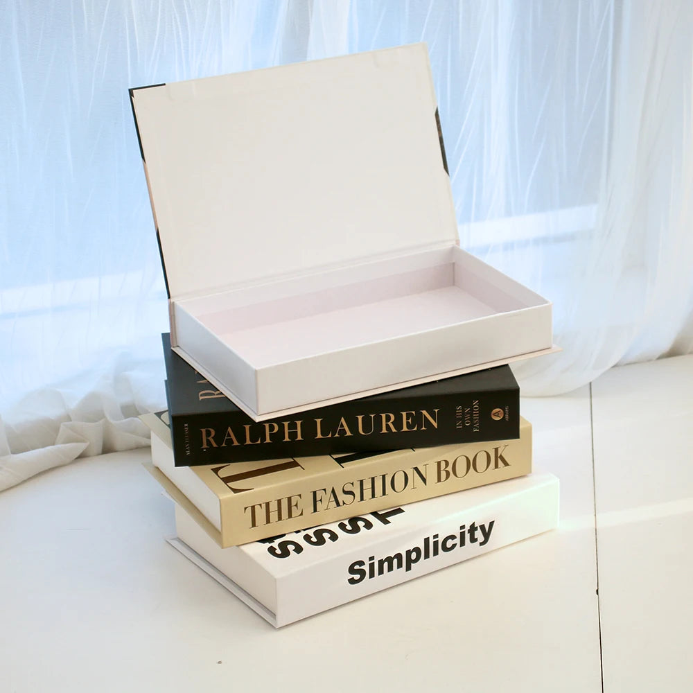 Luxury Fake Books Home Accessories