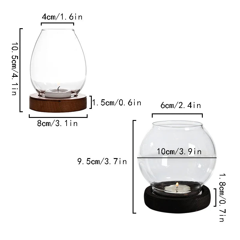 Romantic Windproof Candle Holders