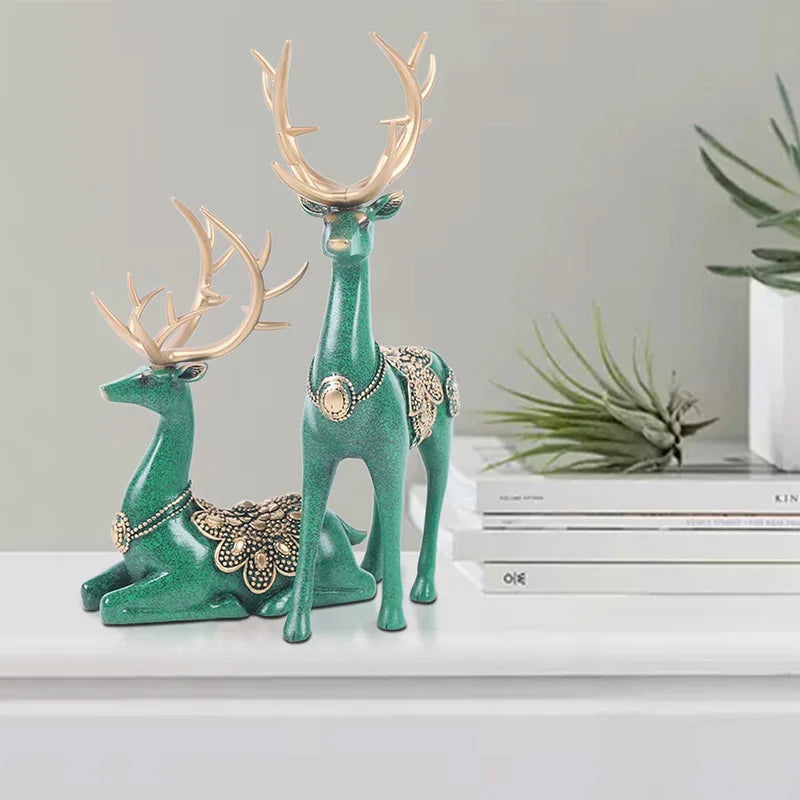 Luxury Large Deer Decoration