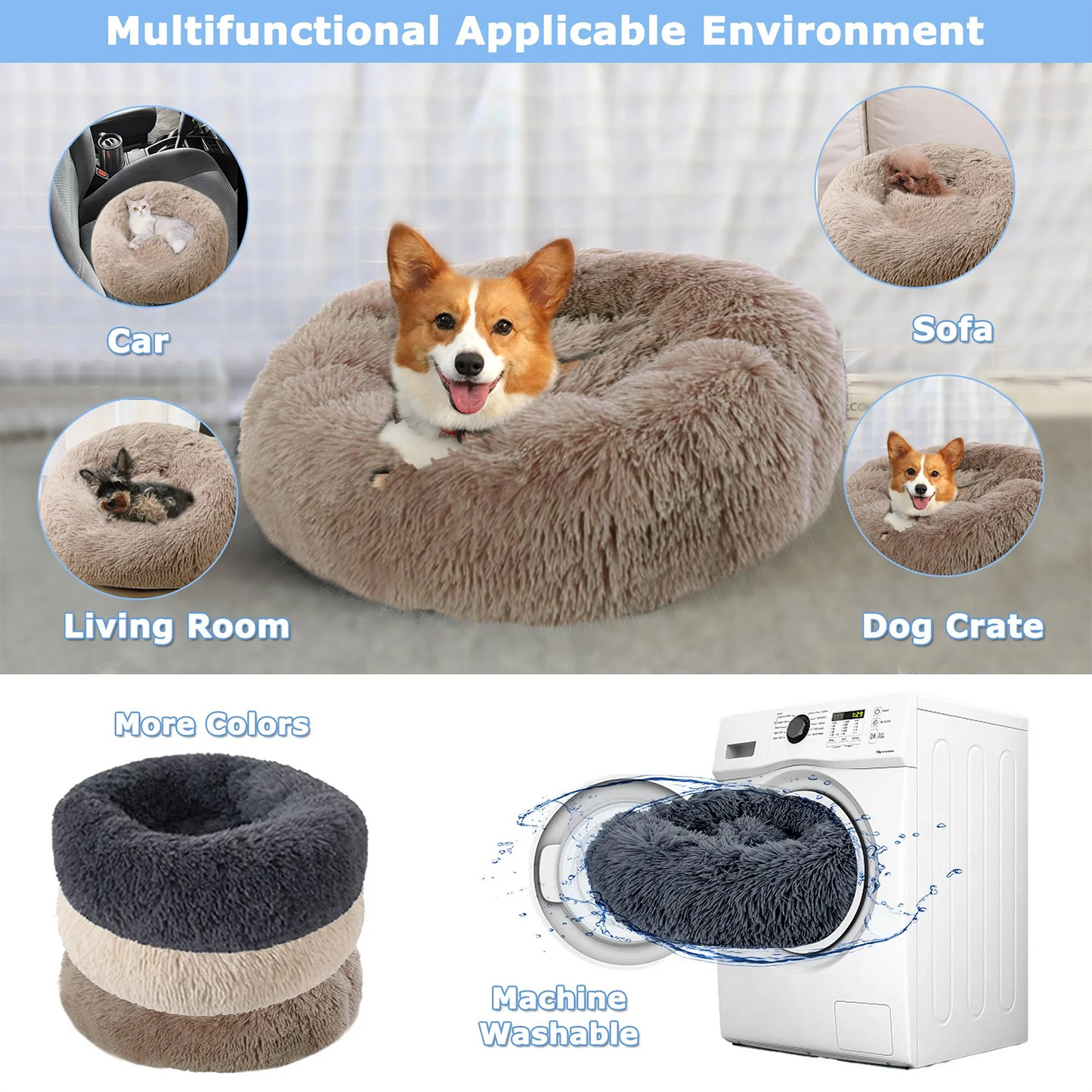 Round Pet Bed