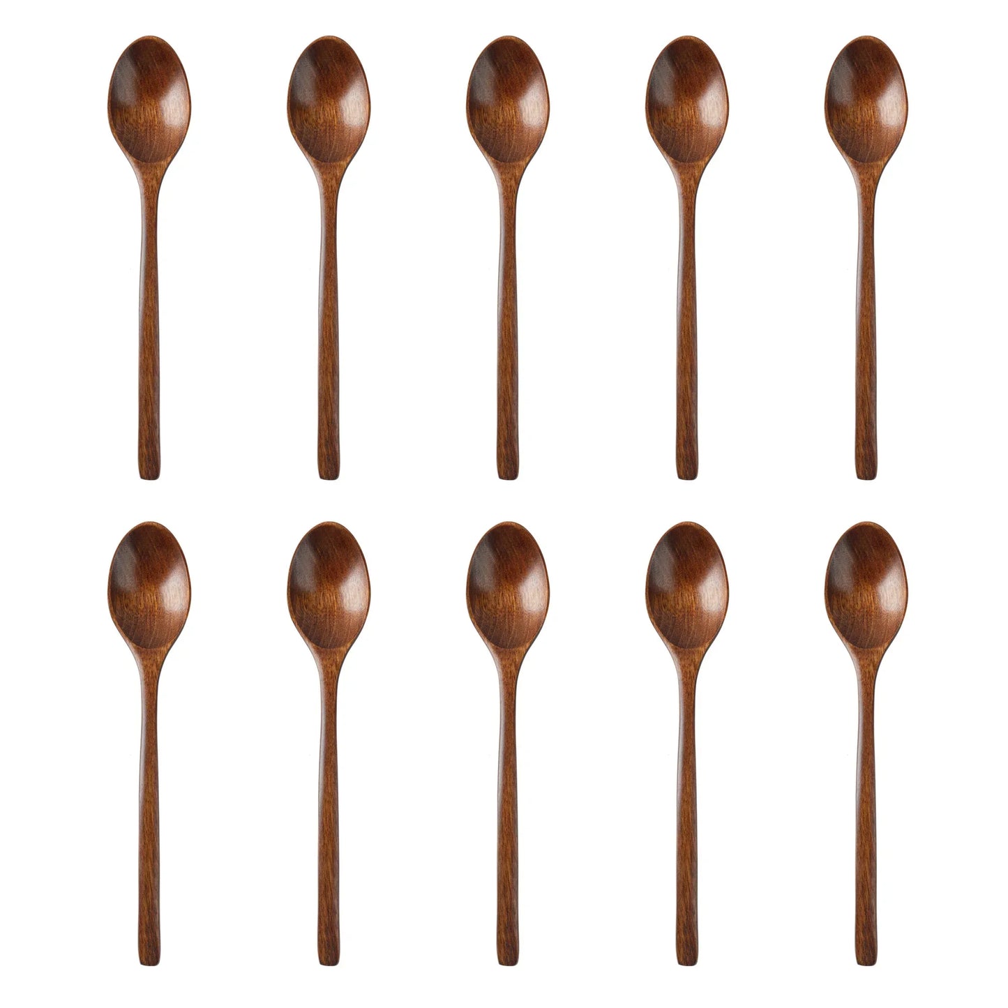 5 Pieces Wooden Spoon & Fork