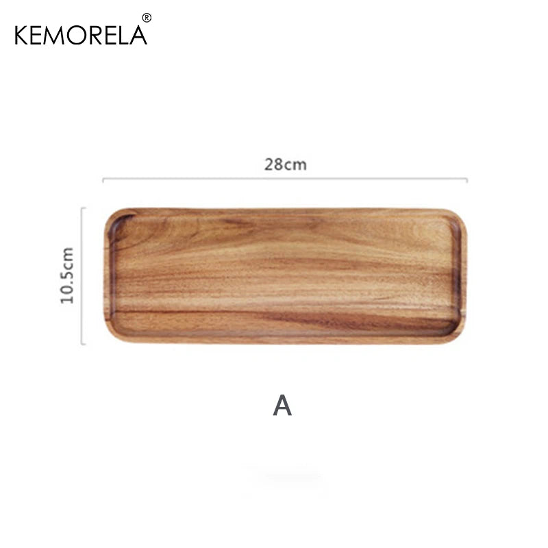 1PCS Acacia Wood Tray