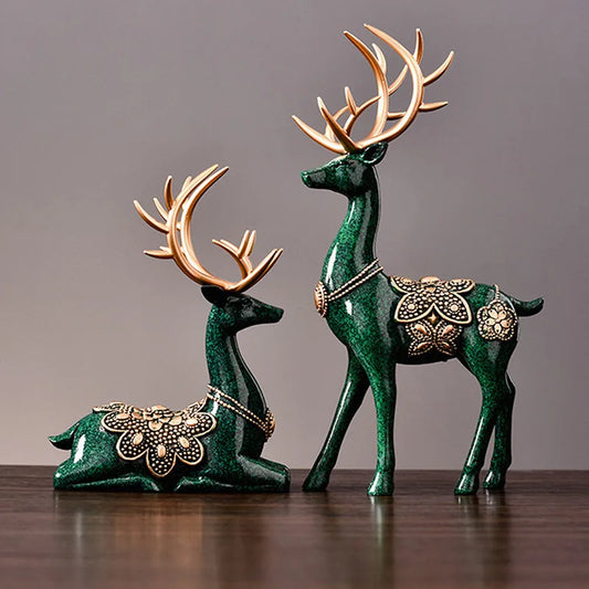 Luxury Large Deer Decoration