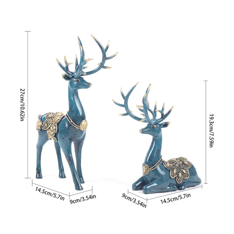 Luxury Large Deer Decoration