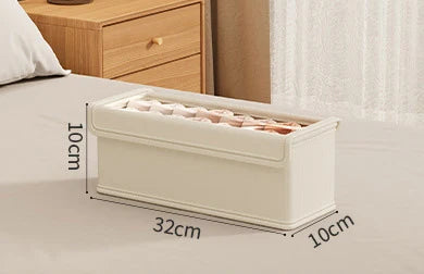 Foldable Clothes Storage Box with Cover