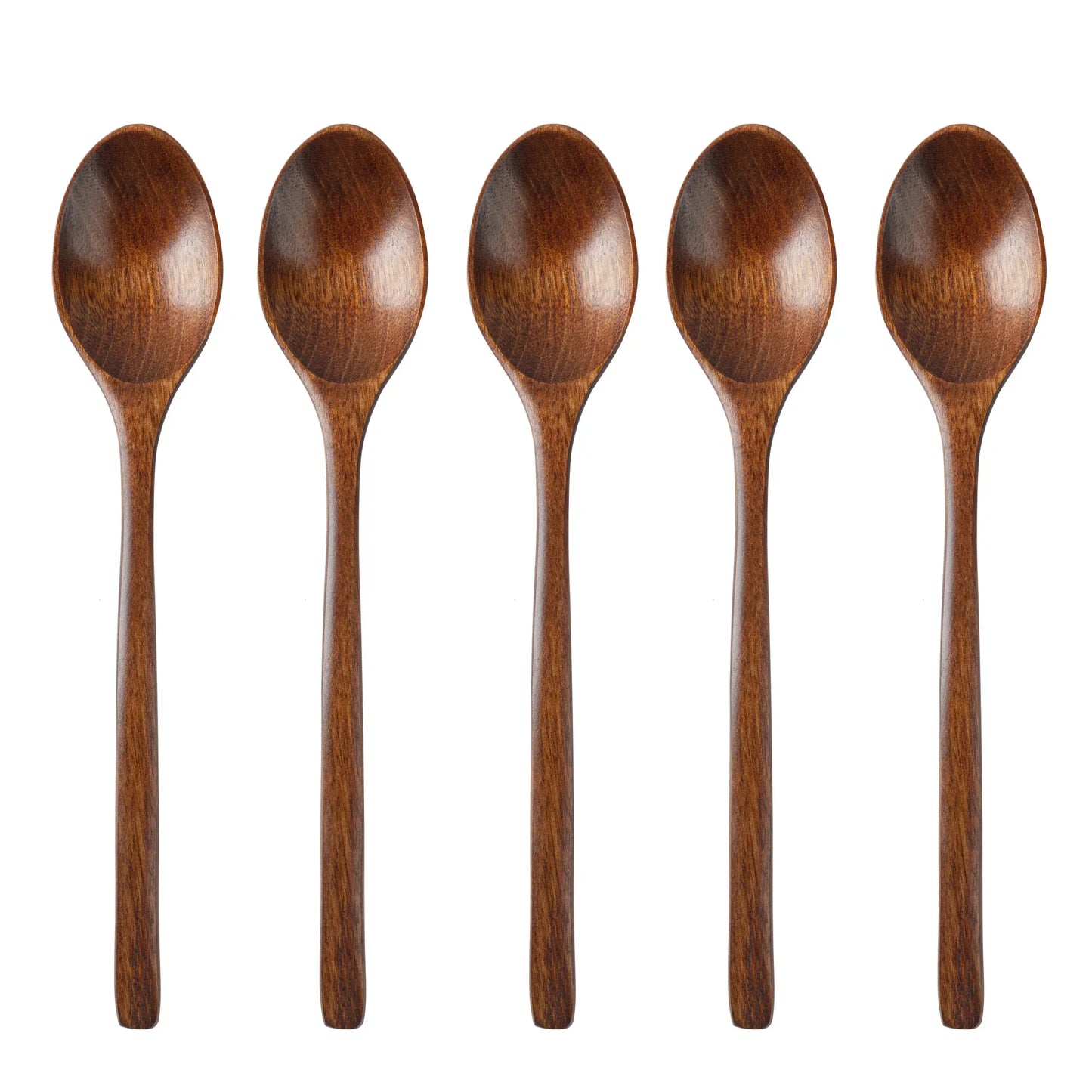 5 Pieces Wooden Spoon & Fork